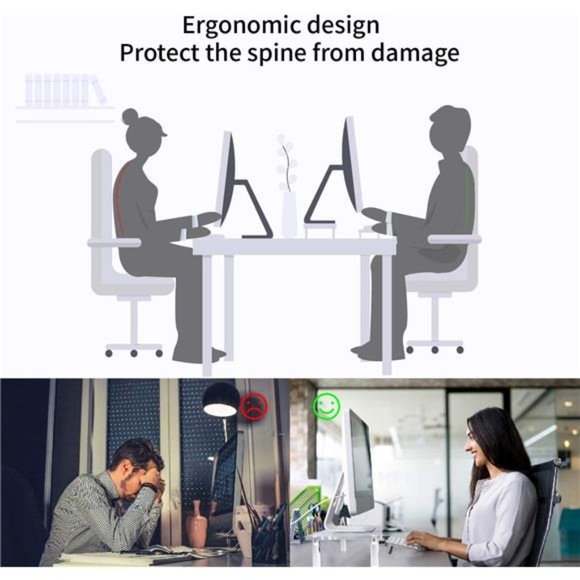 20x7.5 Acrylic Monitor Stand Riser, Clear Computer Stand, Desk Riser - Picture 4 of 8